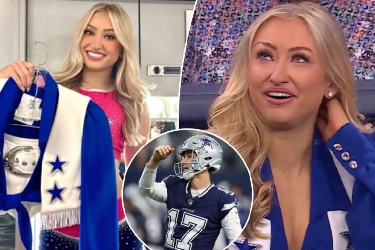 Cowboys’ Brandon Aubrey apologizes to cheerleader | Sports News