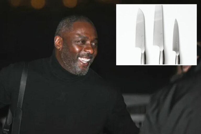 Actor Idris Elba suggests kitchen knives be | Gossip Wire