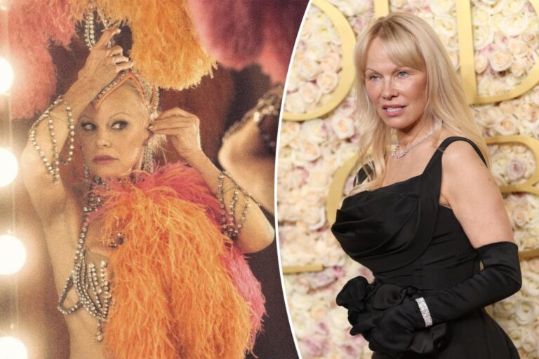 Pamela Anderson reacts to ‘The Last Showgirl’ | Gossip Wire