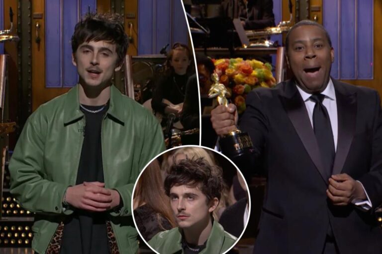 Timothee Chalamet pokes fun at award show failures | Gossip Wire