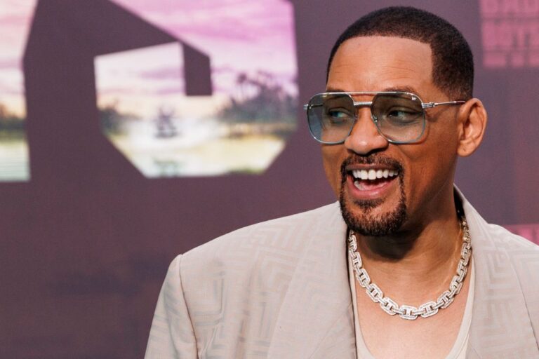 Will Smith attends European premiere of 