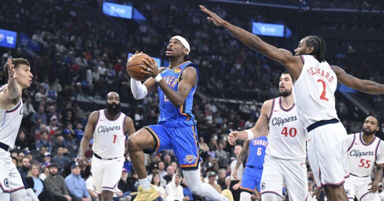 Clippers' five-game winning streak ends in loss to
