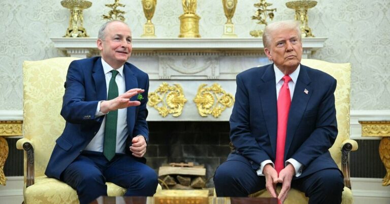 Donald Trump's warning to Ireland and EU at White