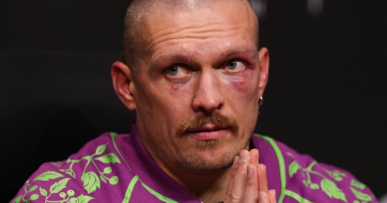 Oleksandr Usyk makes family admission while ruling