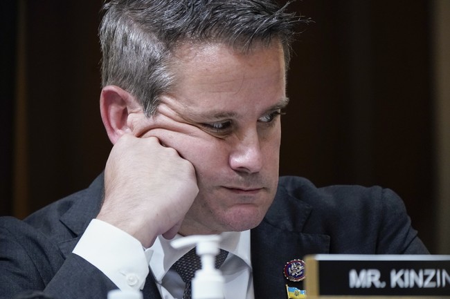 What, Are You Going to Cry? Kinzinger Puffs Up His