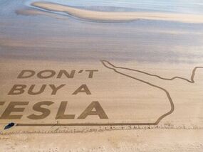 World's biggest Elon Musk protest a