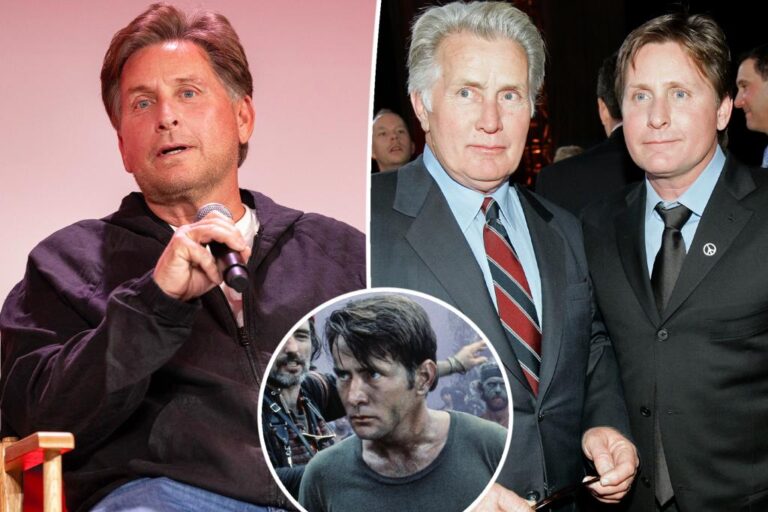 Emilio Estevez on dad Martin Sheens drunk, naked | Gossip Wire