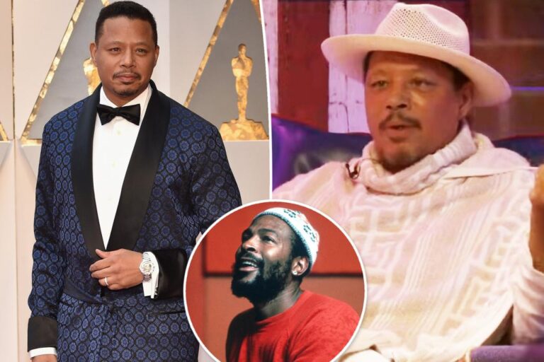 Terrence Howard passed on Marvin Gaye biopic | Gossip Wire