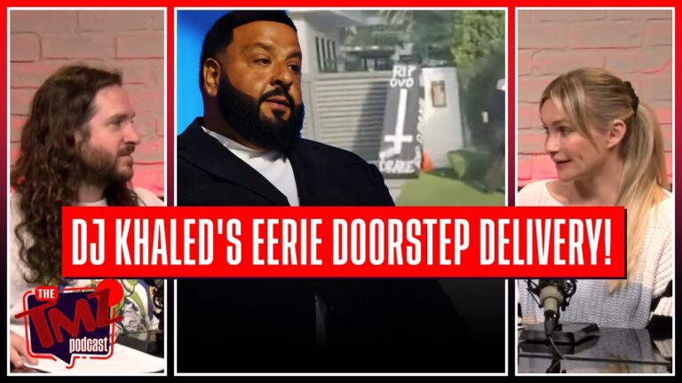 DJ Khaled Gets A DEATHLY Delivery | The TMZ