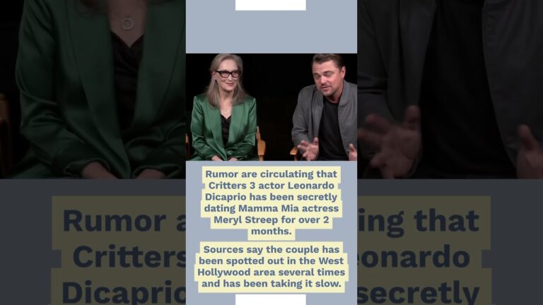 Leonardo Dicaprio Dating Rumors #tmz