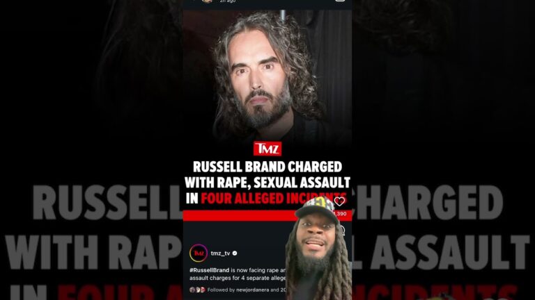 Russell Brand Is Charged #russellbrand #tmz #crime