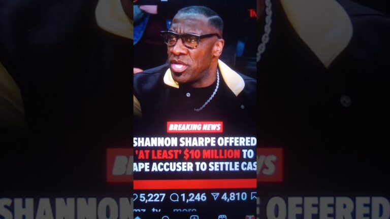SHANNON SHAPE TRENDING? HE OFFERED