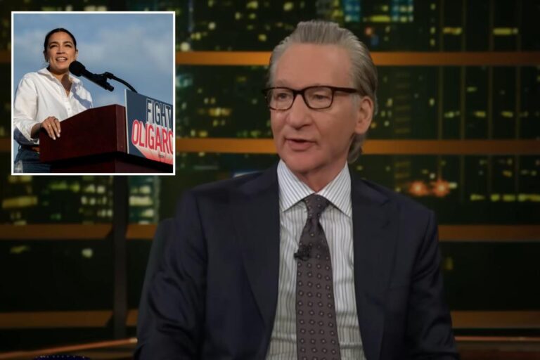 Bill Maher says AOC shouldn't be Democratic