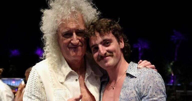 Brian May mocked by singer Benson Boone over Queen