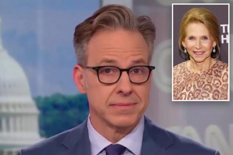 CNN's Jake Tapper rips Paramount owner Shari