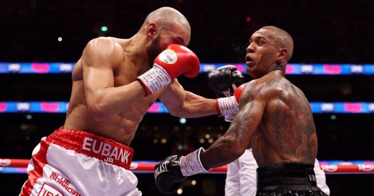 Chris Eubank Jr and Conor Benn reunited in
