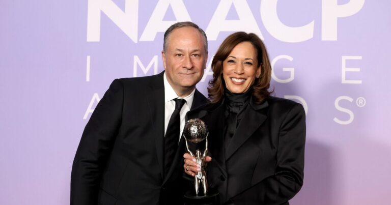 Donald Trump fires Kamala Harris's husband from