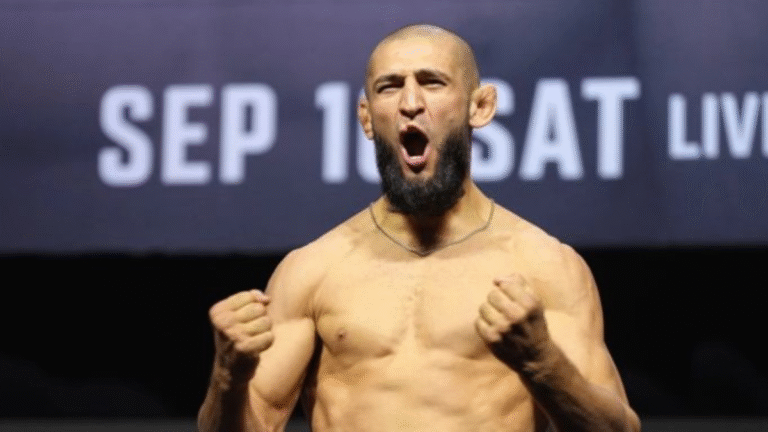 Khamzat Chimaev absolutely dominated Dricus Du