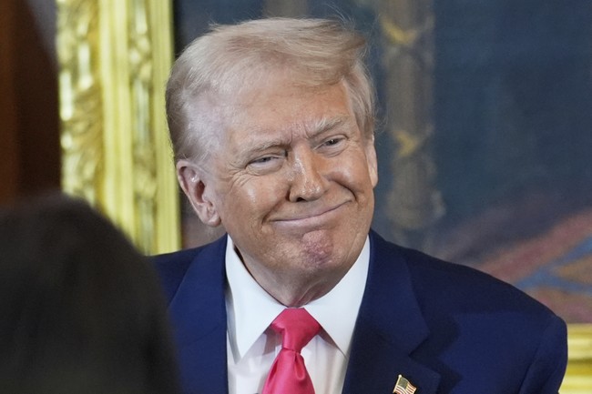 Funny Viral Moment As Trump Honors Wounded Vets in