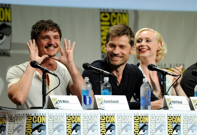 It Looks Like Pedro Pascal Is Trying to Make Sure