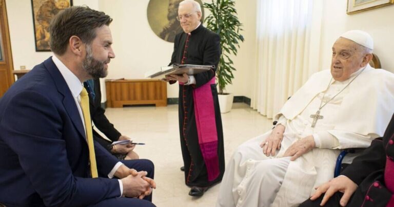 JD Vance speaks out after Pope Francis' tragic
