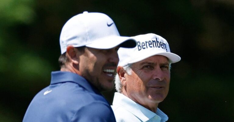 LIV Golf's Brooks Koepka makes gesture to PGA Tour