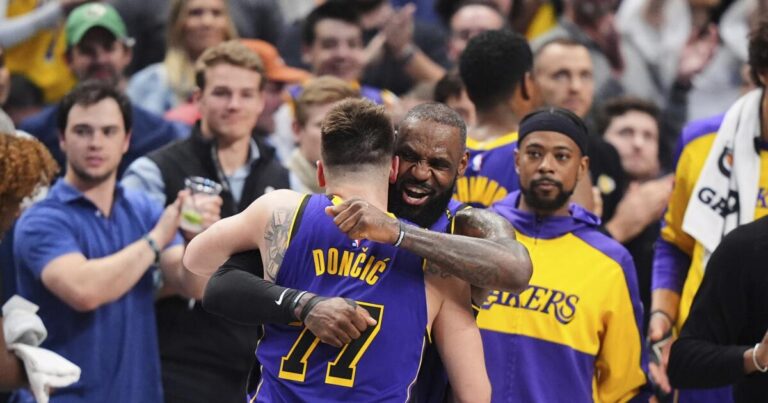 Lakers forge tighter bond supporting Luka Doncic