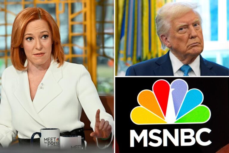 MSNBC host Jen Psaki makes stunning admission