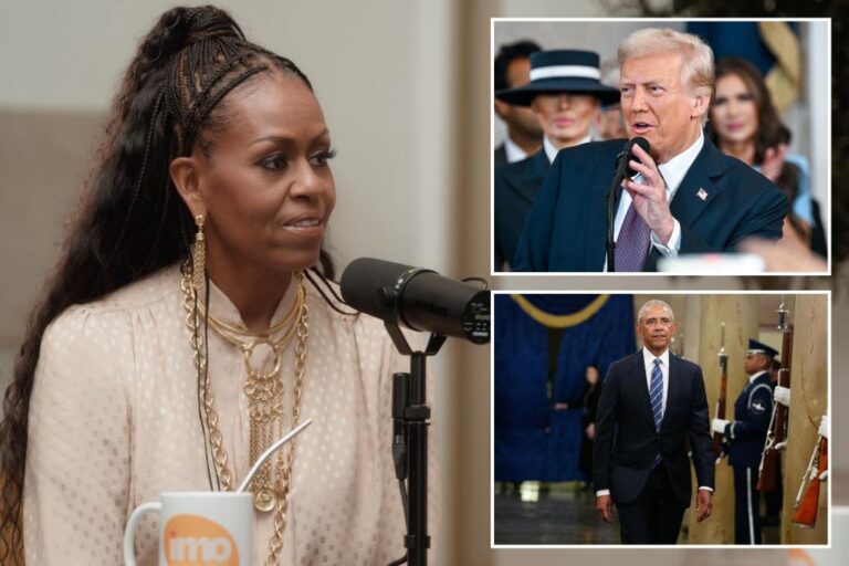 Michelle Obama reveals why she skipped Trump's