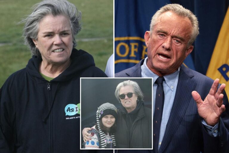 Rosie O'Donnell demands RFK Jr. resign over