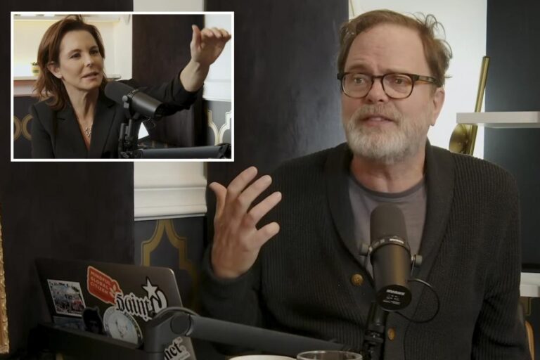 'The Office' star Rainn Wilson rips 'left-leaning'