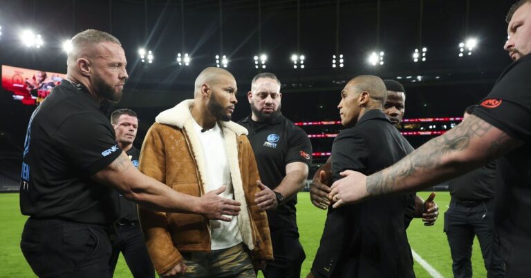 Tony Bellew and Joe Calzaghe in disagreement over