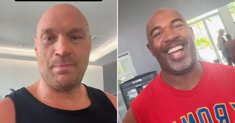 Tyson Fury teases Anthony Joshua fight as he hints
