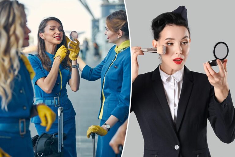 How much one flight attendant spends on beauty