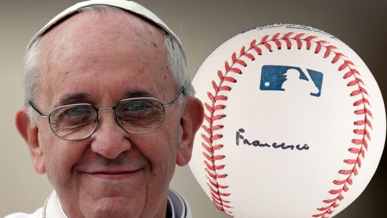 Pope Francis Autographed Baseball Could Fetch $15K