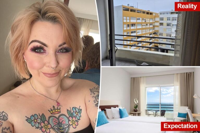 Hotel guest furious after paying for 'sea view'