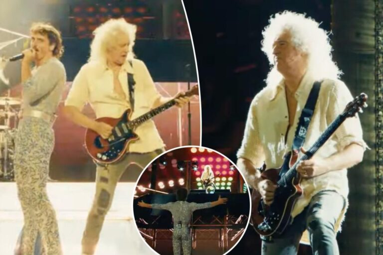 Queens Brian May performs Bohemian Rhapsody | Gossip Wire