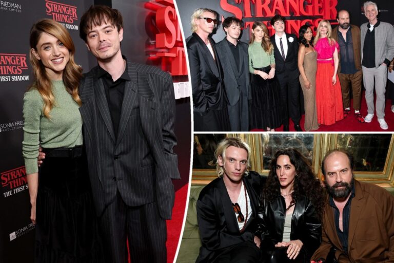 Stranger Things Netflix cast reunites at plays | Gossip Wire