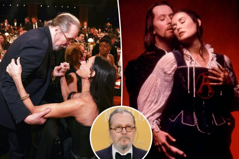 Gary Oldman reveals Demi Moores response after he | Gossip Wire