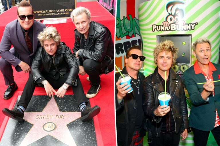 Green Day reveals how they celebrated Hollywood | Gossip Wire