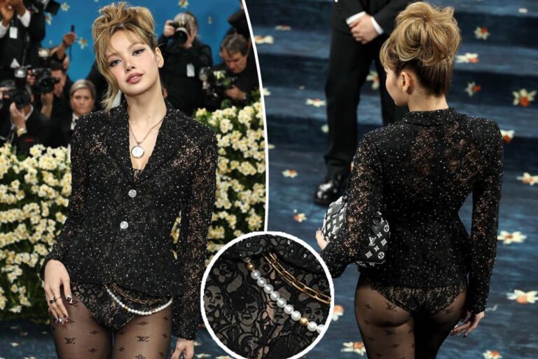 Lisa slammed for Met Gala look with 'Rosa Parks'