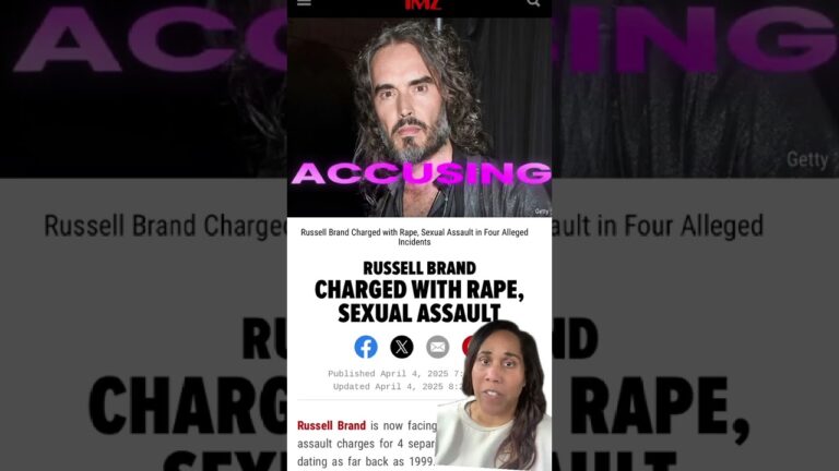 Russell Brand faces charges. #shorts #russellbrand