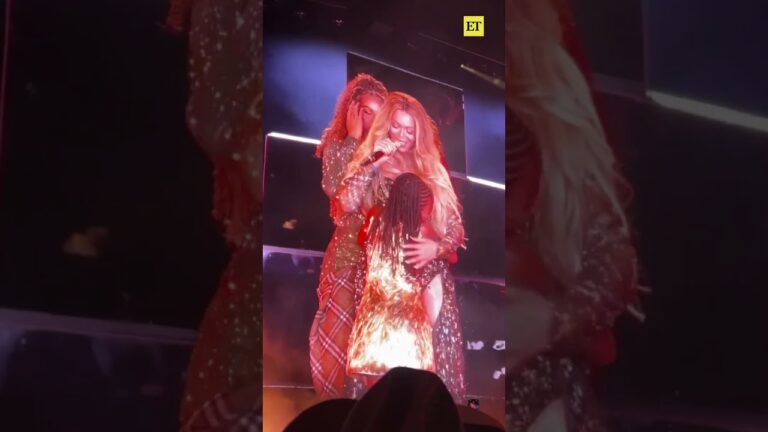 Rumi Carter Joins Beyoncé and Blue Ivy on Stage at