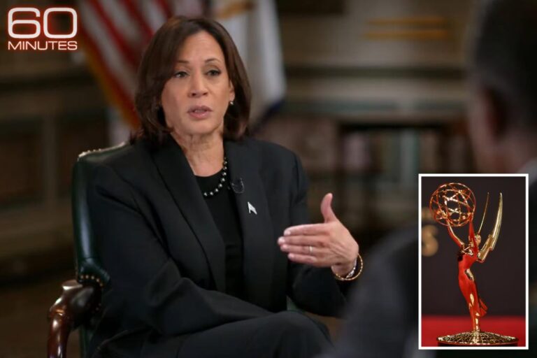 '60 Minutes' Kamala Harris interview at the center