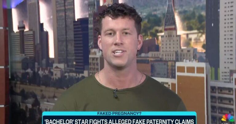 Bachelor star speaks out about 'fake' paternity