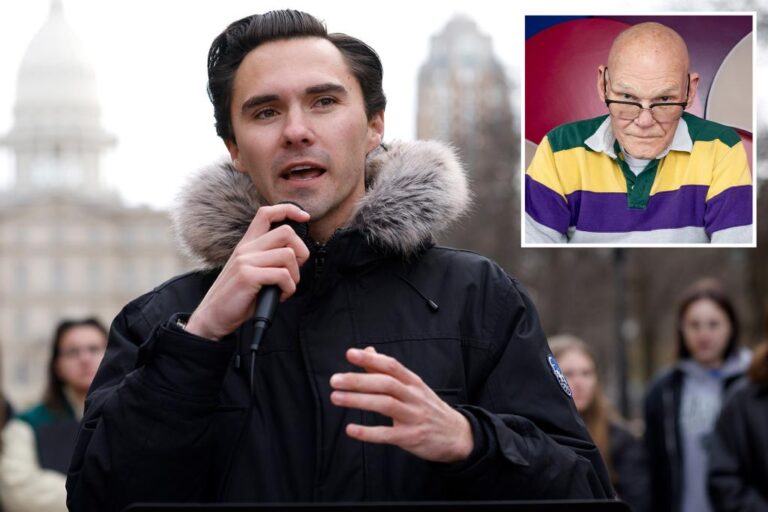 David Hogg clashes with James Carville over