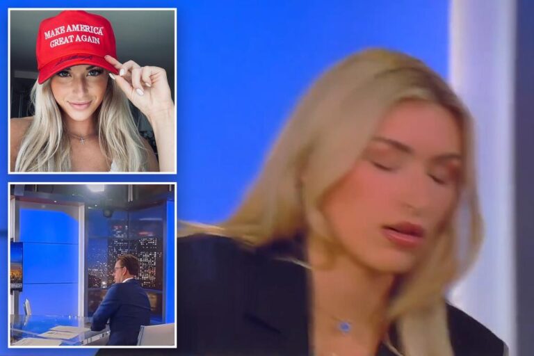 Ex-Trump admin official Camryn Kinsey faints