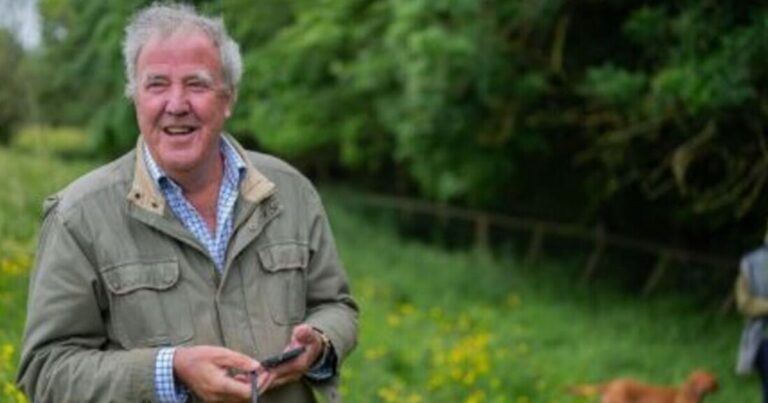 Jeremy Clarkson's glam new farmhand revealed as he