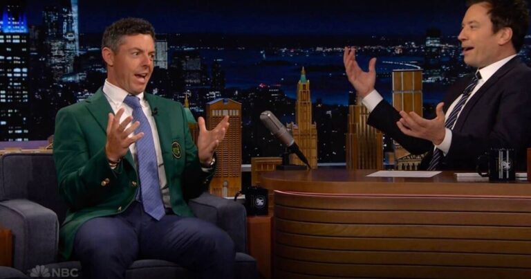 McIlroy's immediate thought after emotional