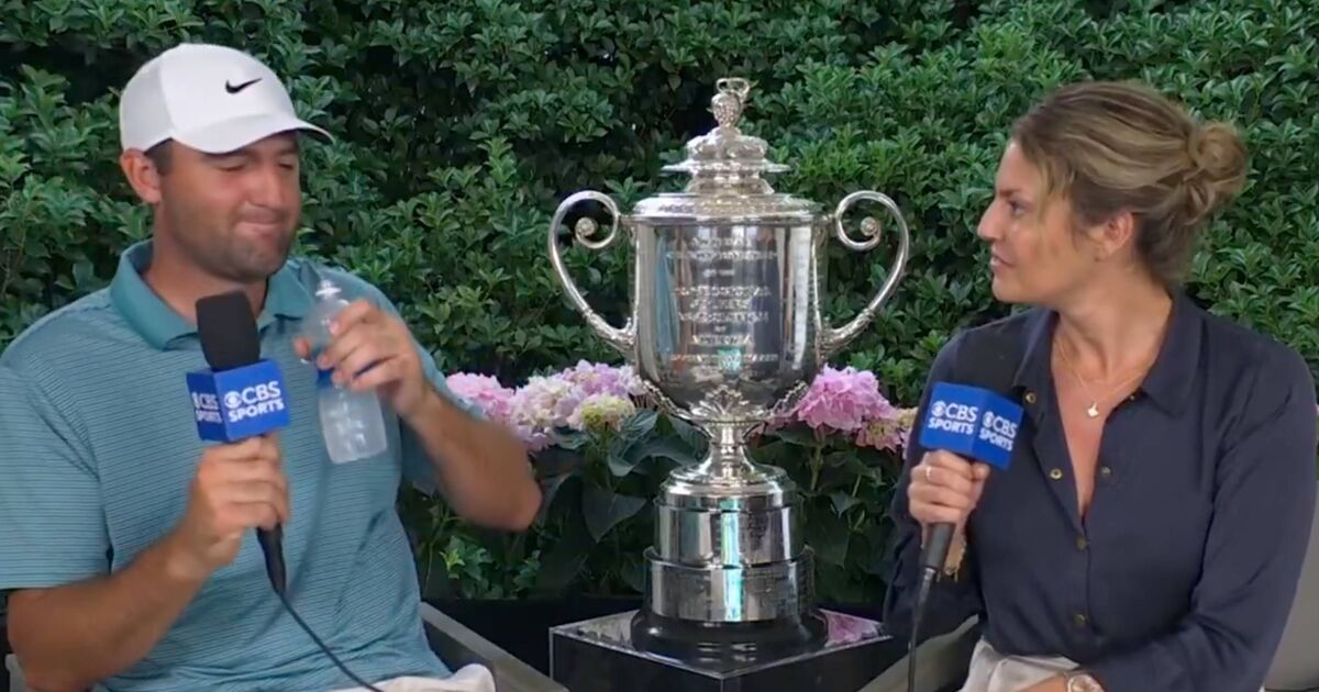 Amanda Balionis forced to offer Scottie Scheffler | Golf News